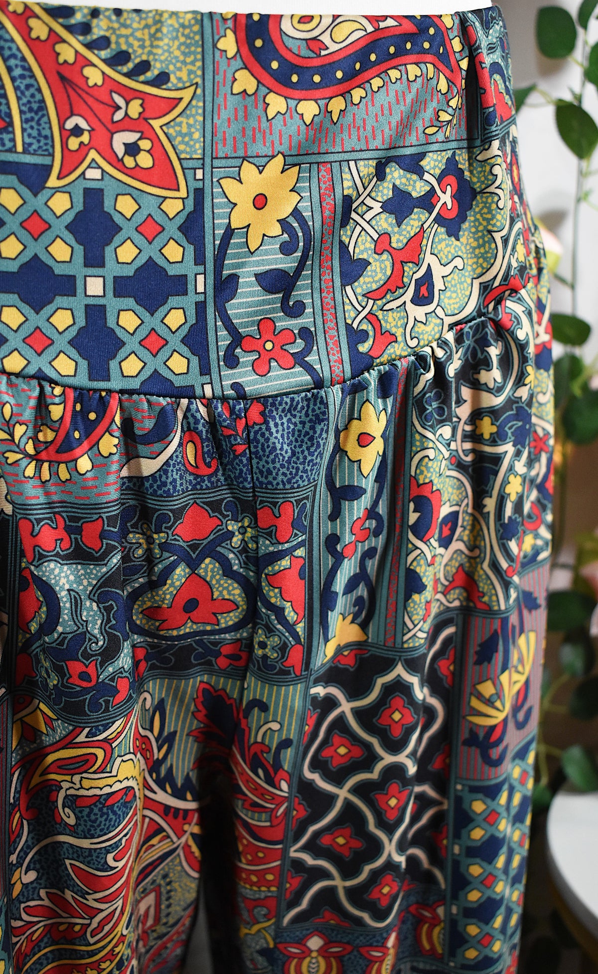 Pantalon coloré & fluide coupe sarouel