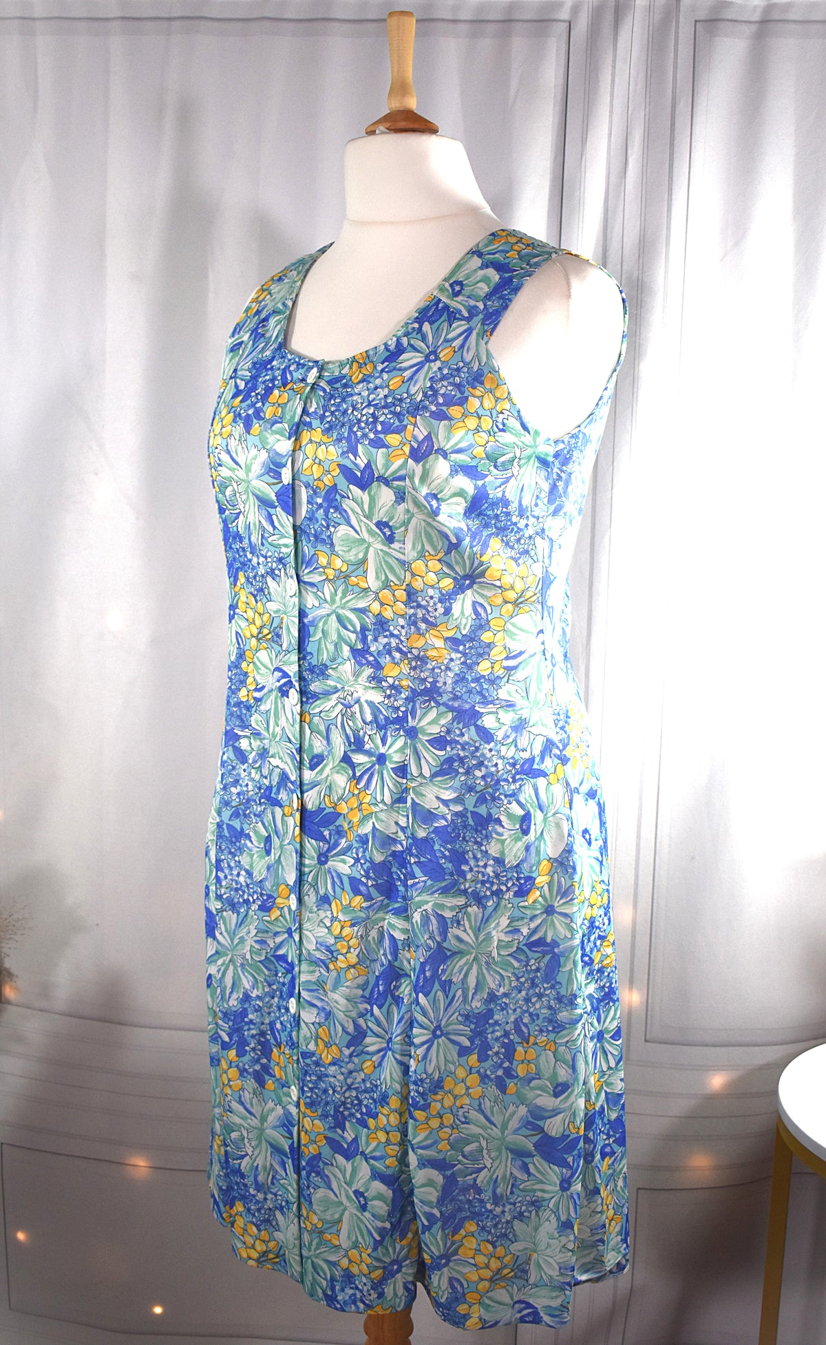 Robe fleurs sauvages pastels