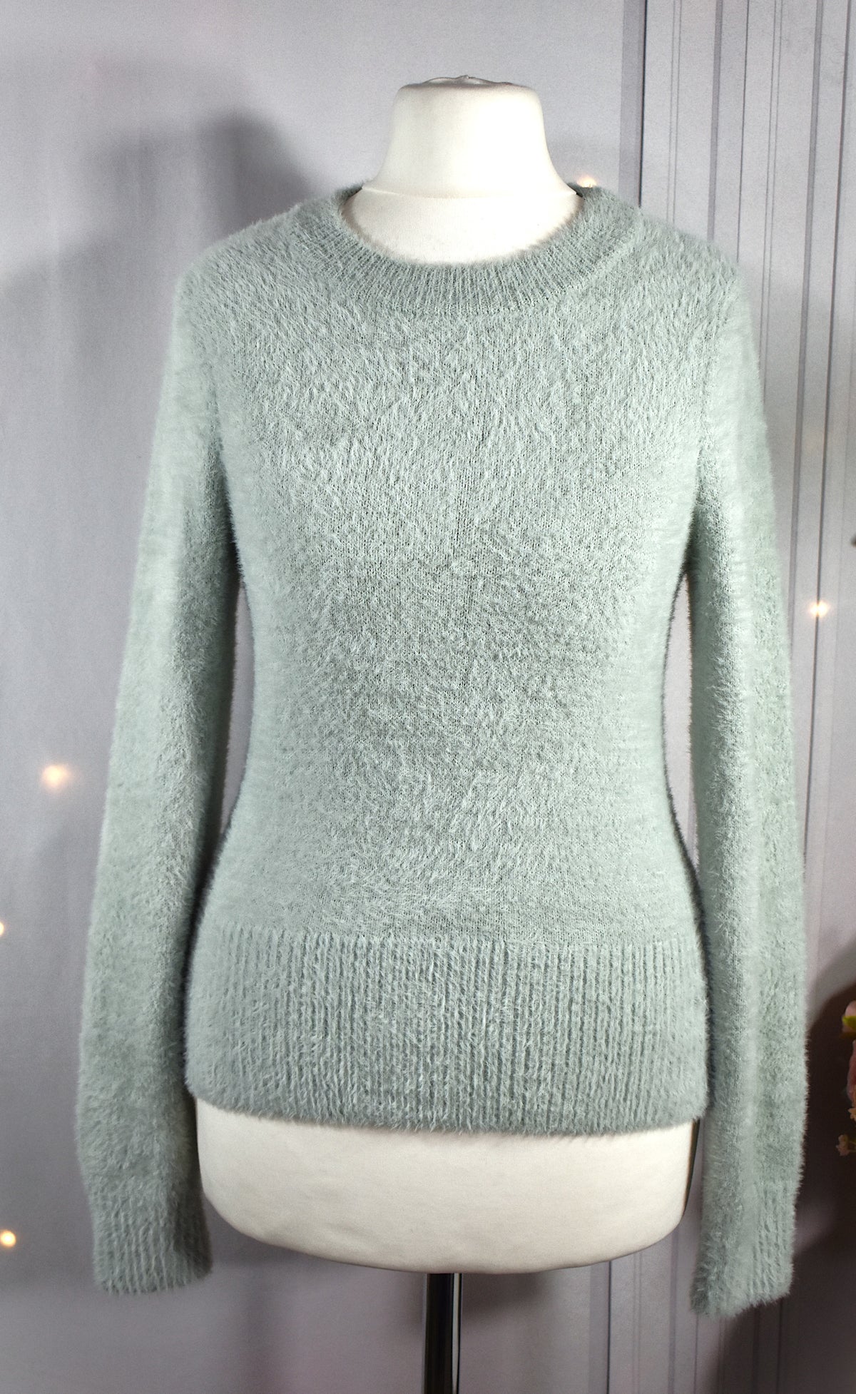 Pull pilou bleu azuré