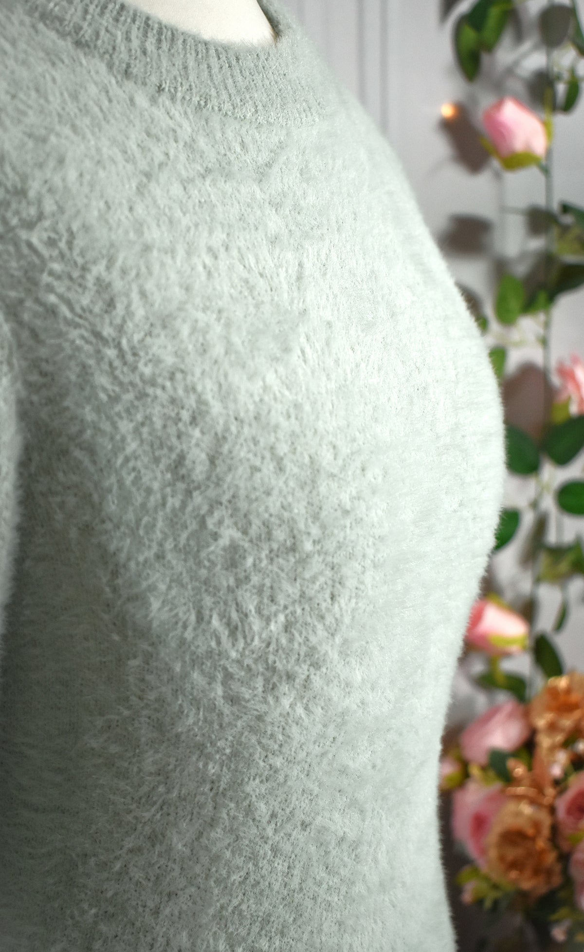 Pull pilou bleu azuré
