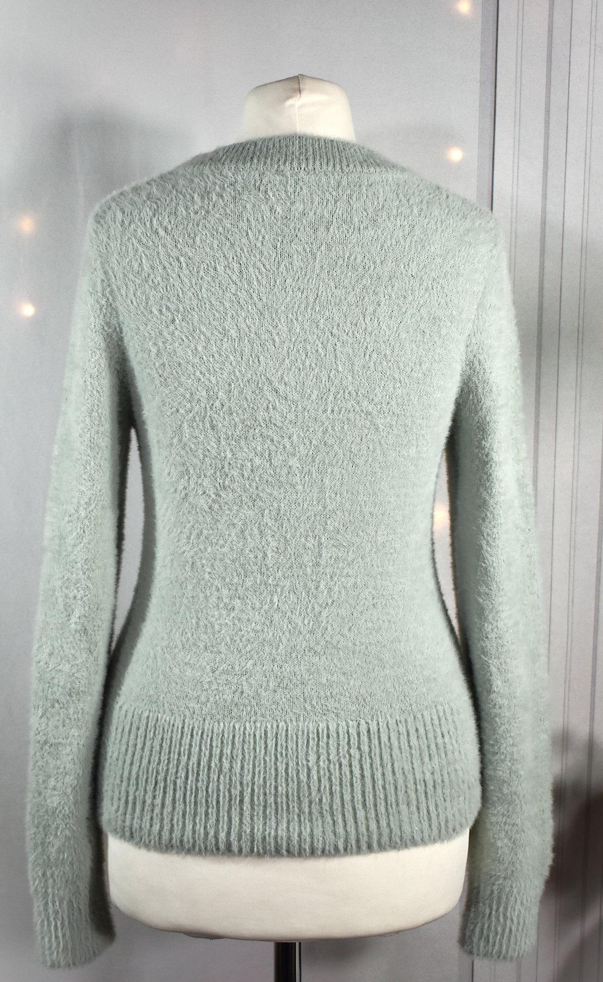 Pull pilou bleu azuré