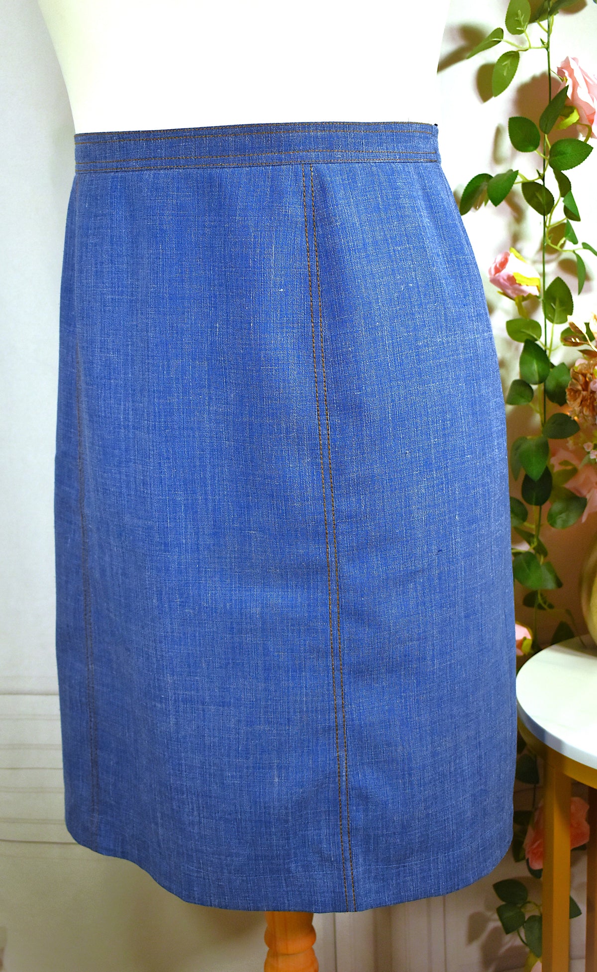 Jupe denim bleue Weill