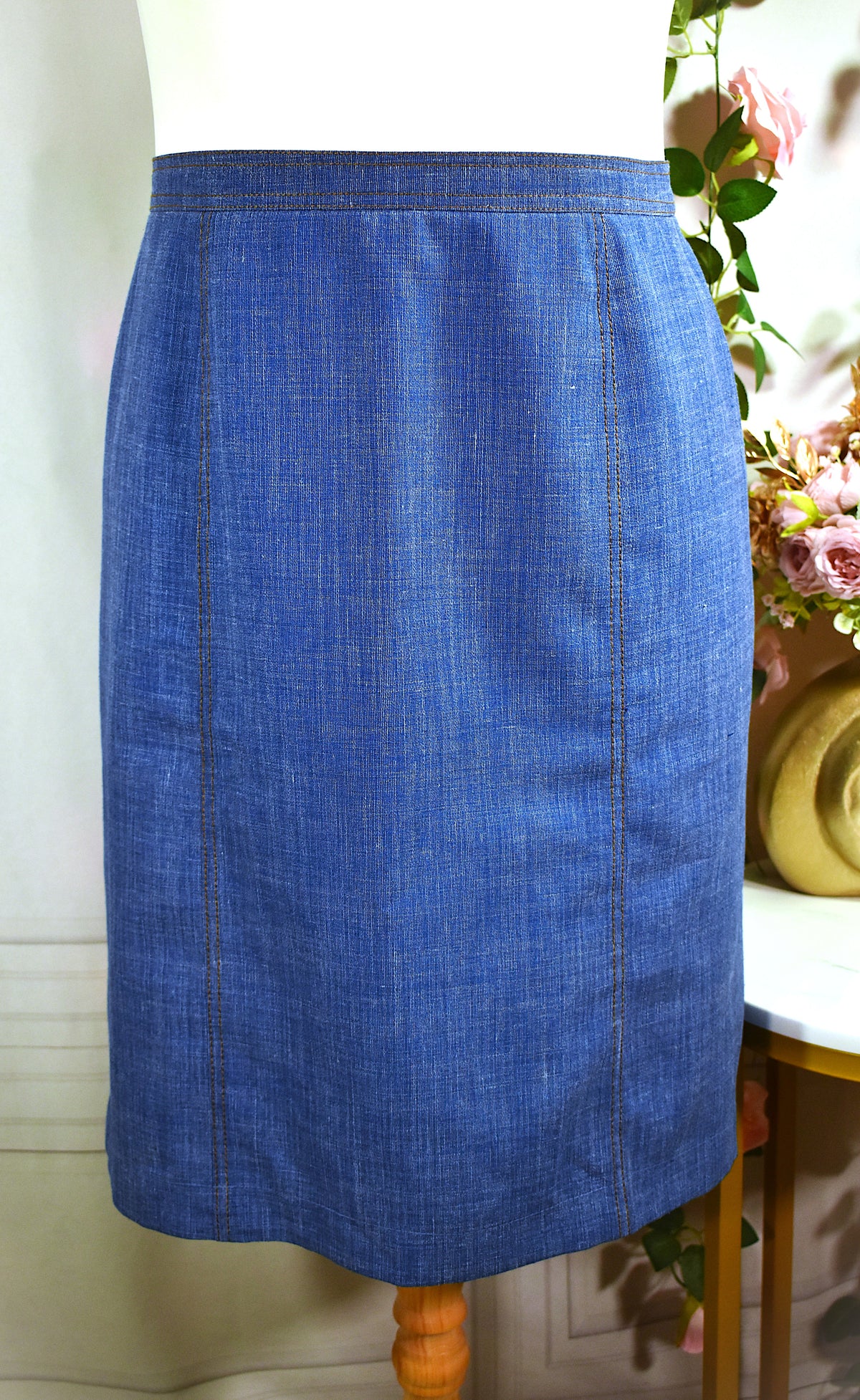 Jupe denim bleue Weill