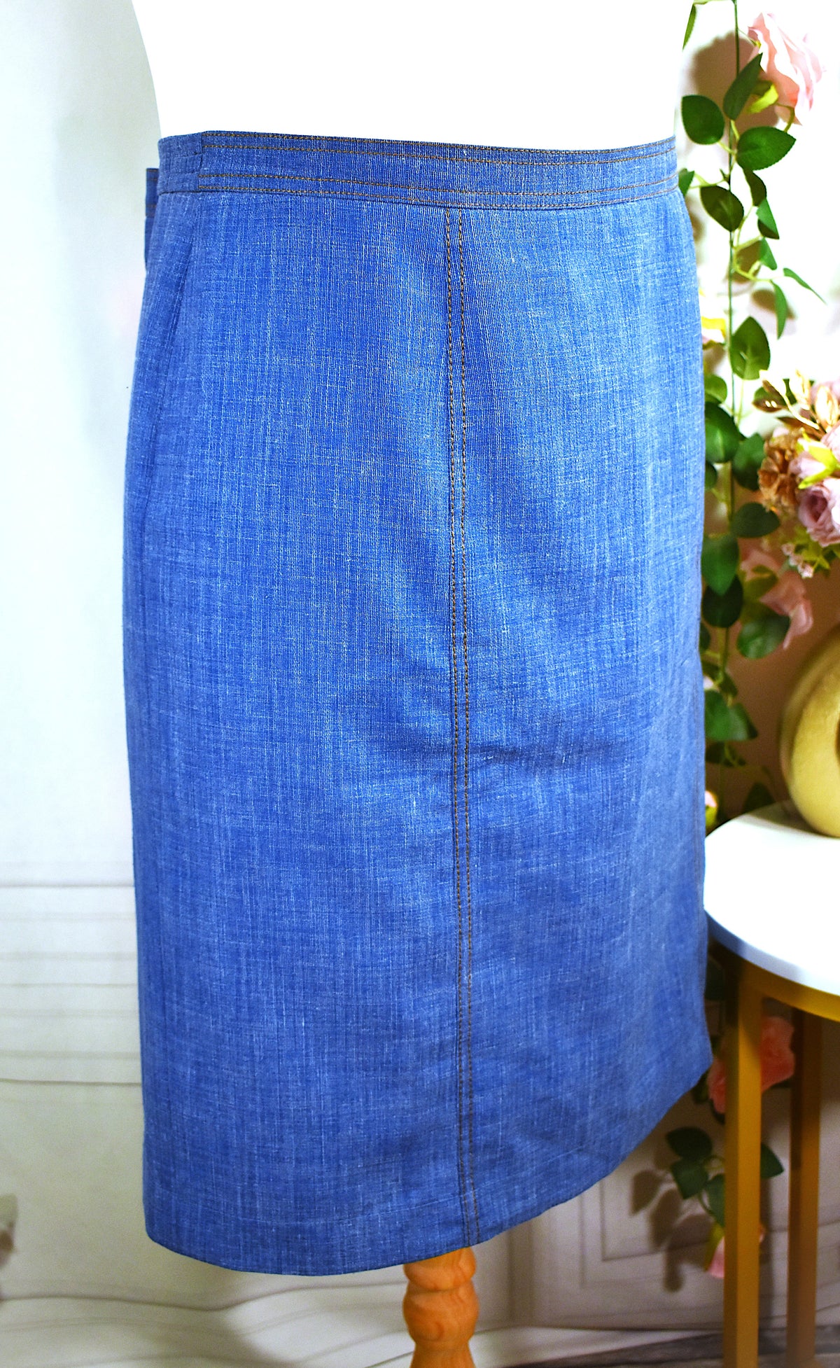 Jupe denim bleue Weill