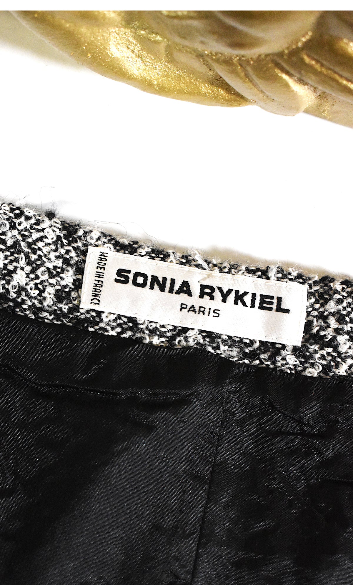 Jupe vintage Sonia Rykiel en laine – Made in France