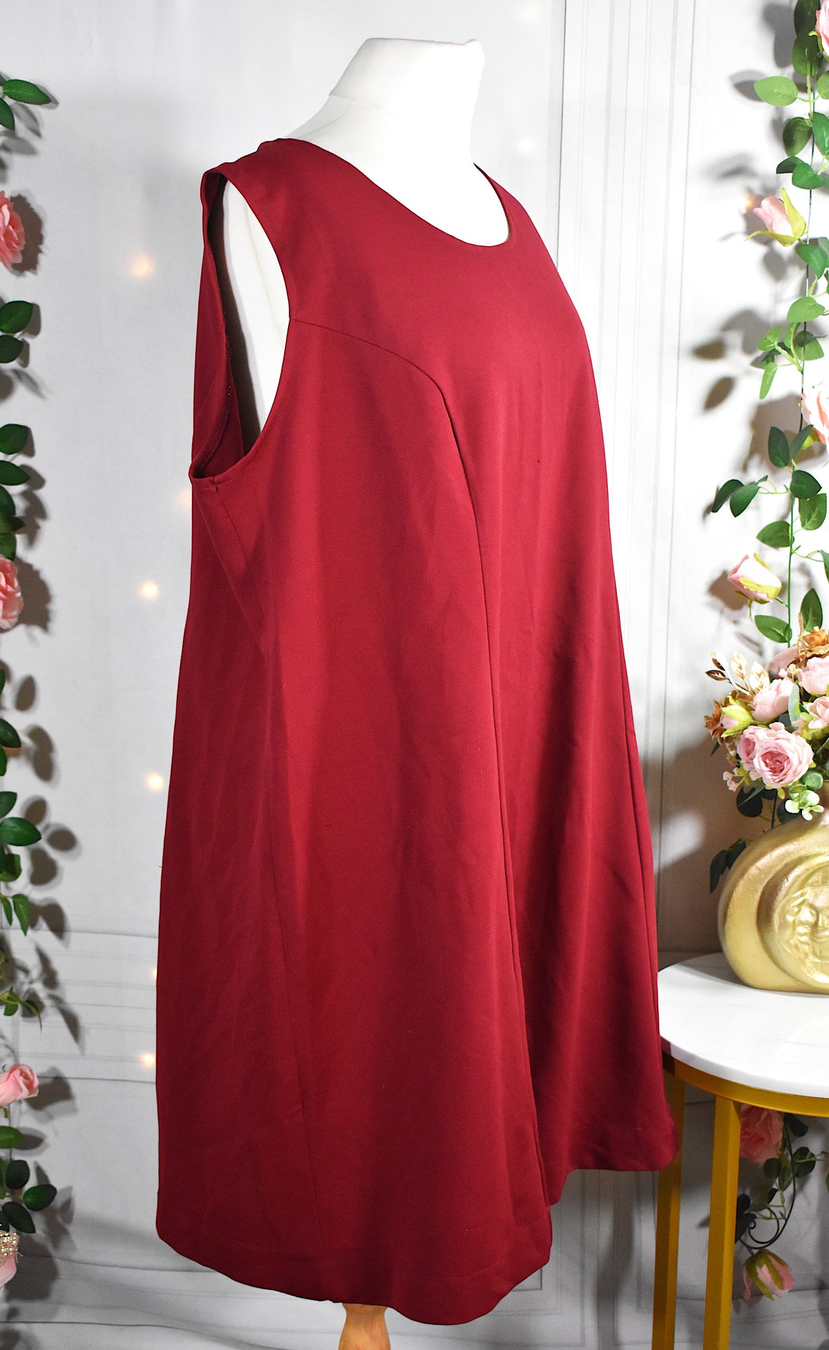 Robe chasuble lie-de-vin