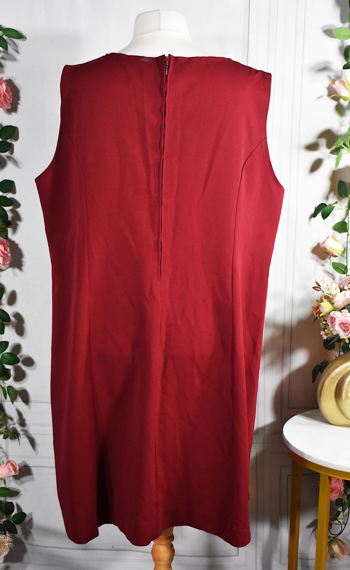 Robe chasuble lie-de-vin