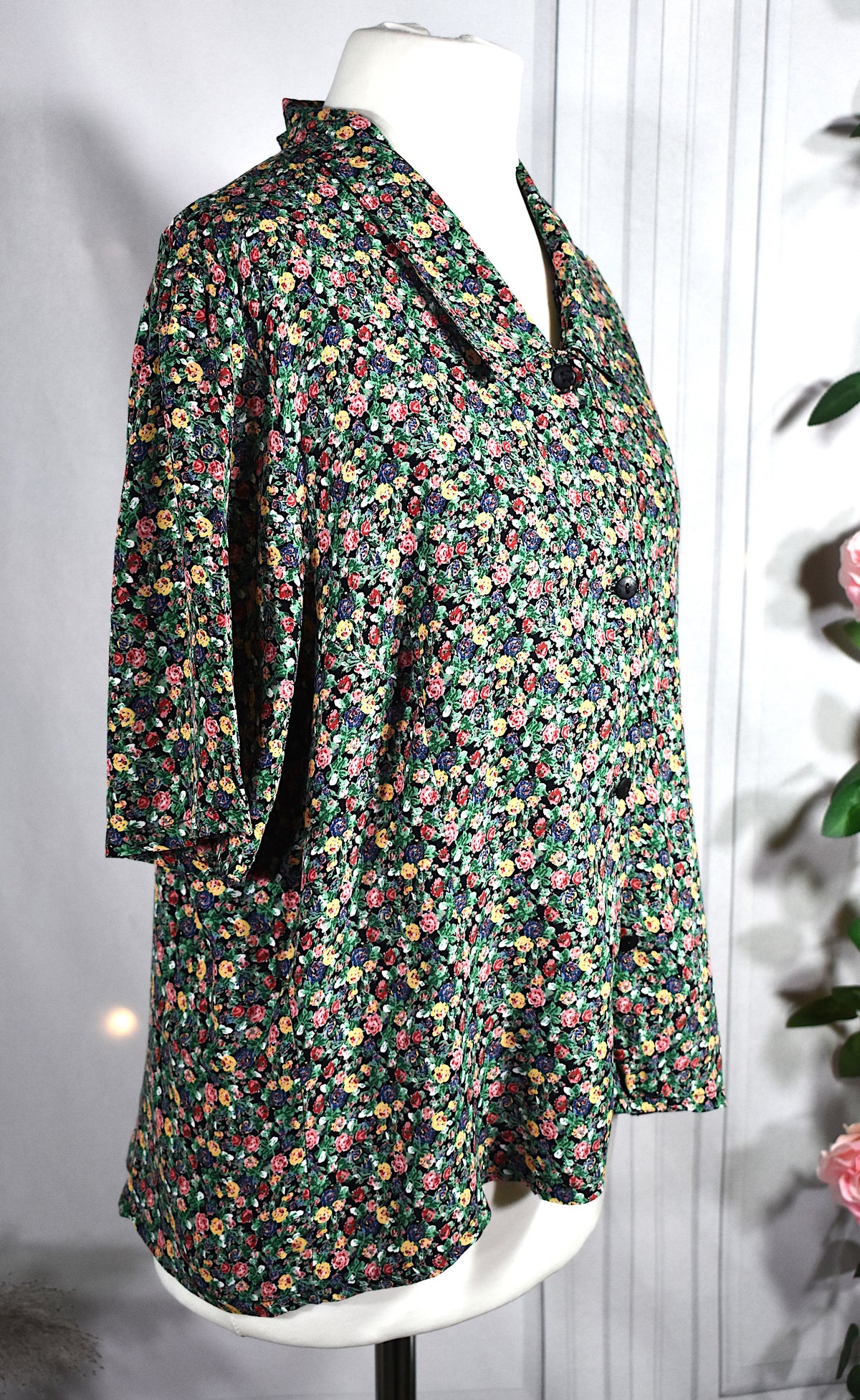 Chemise à fleurs