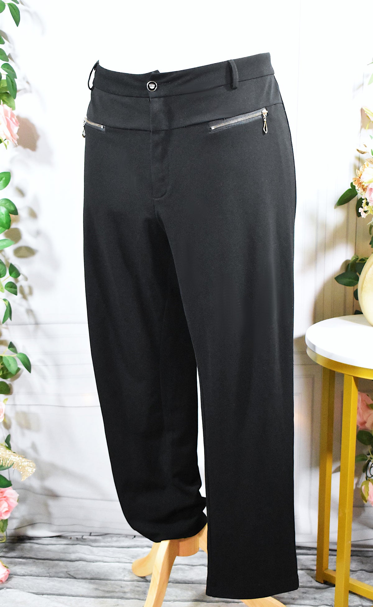 Pantalon fluide noir