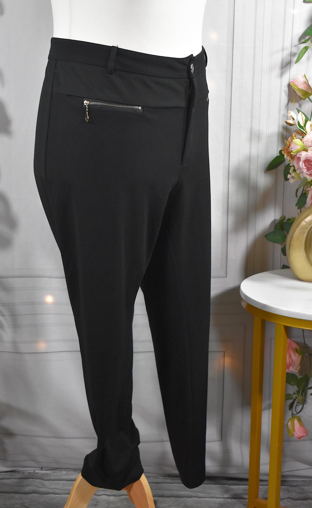 Pantalon fluide noir