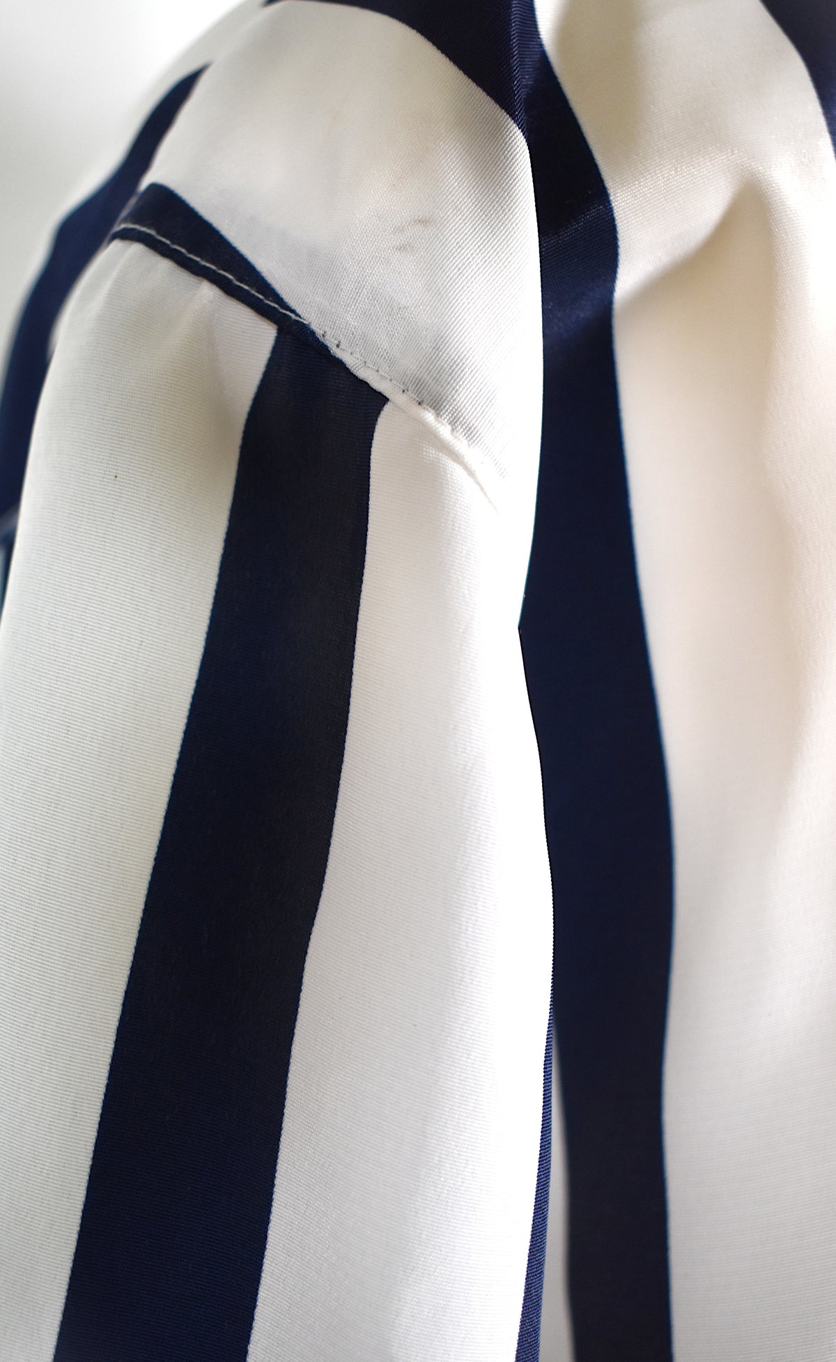 Chemise fluide rayures style marinière