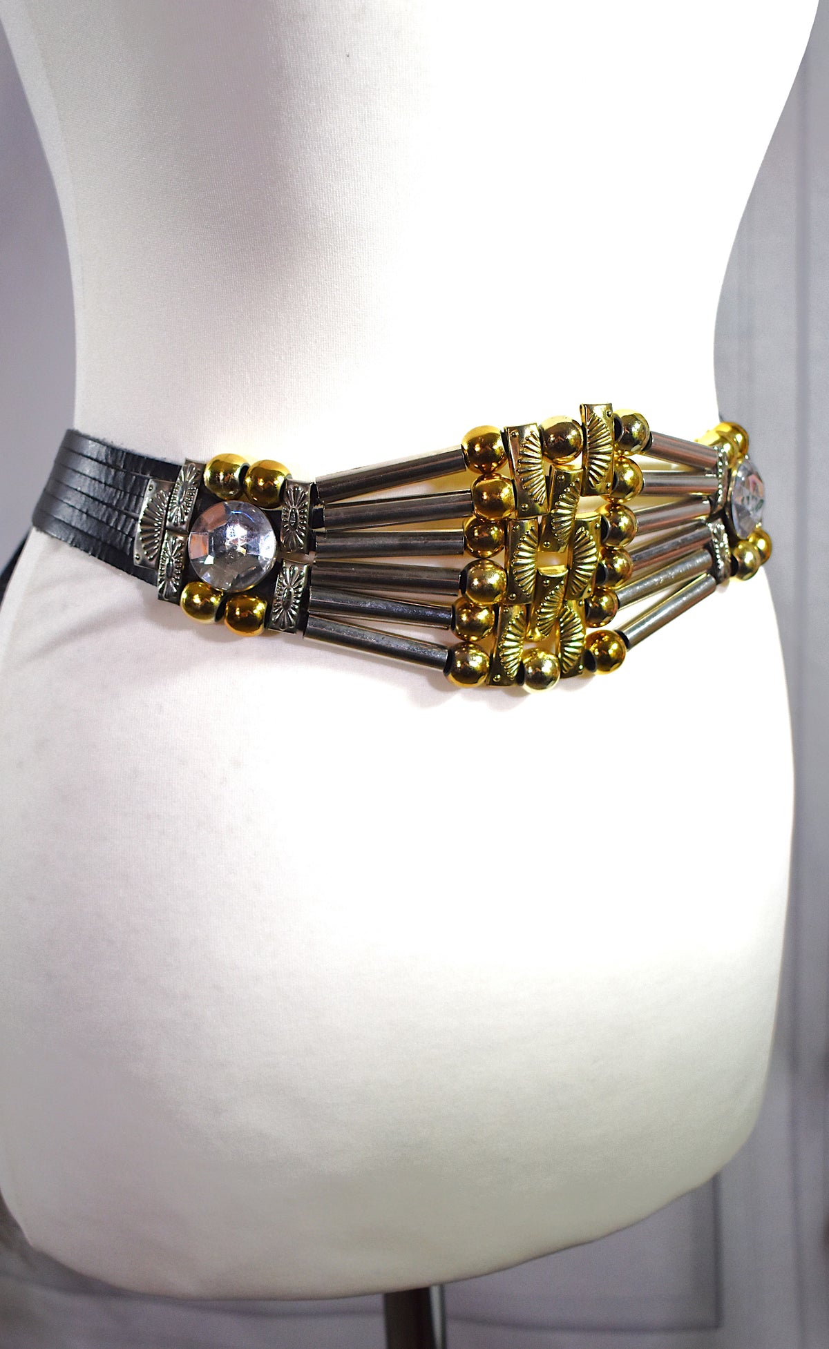 Ceinture bijou en cuir