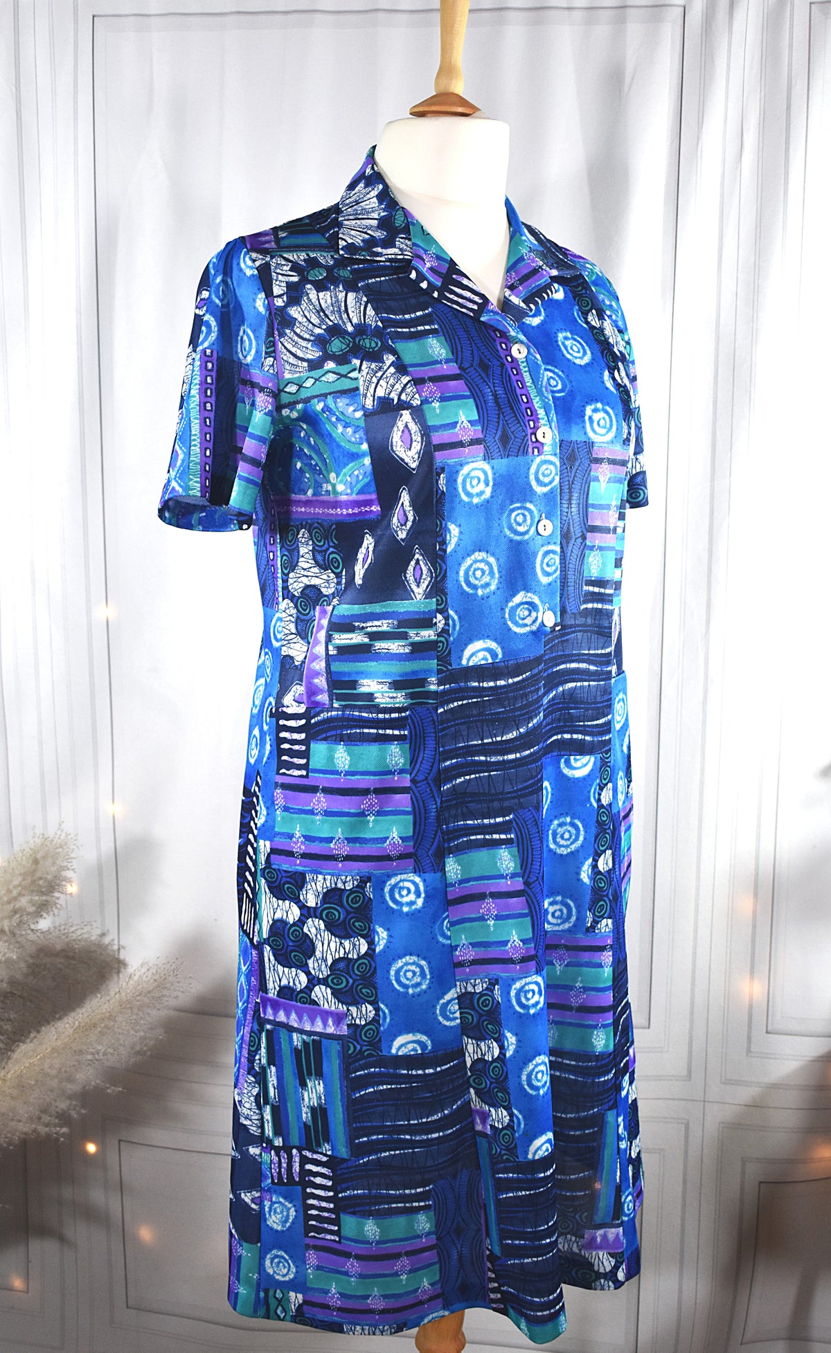 Robe aux motifs abstraits