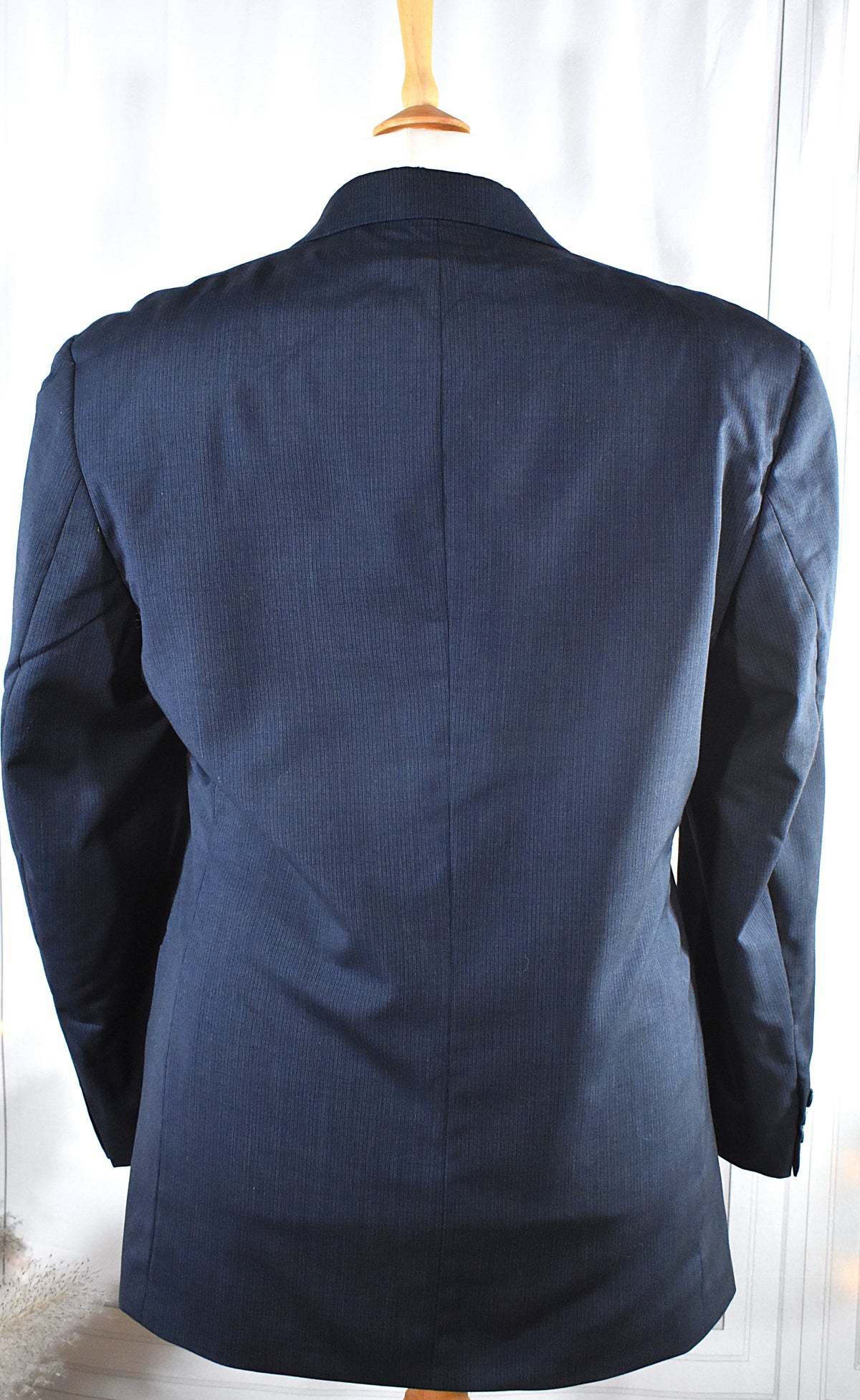 Blazer en laine bleue Pierre Cardin