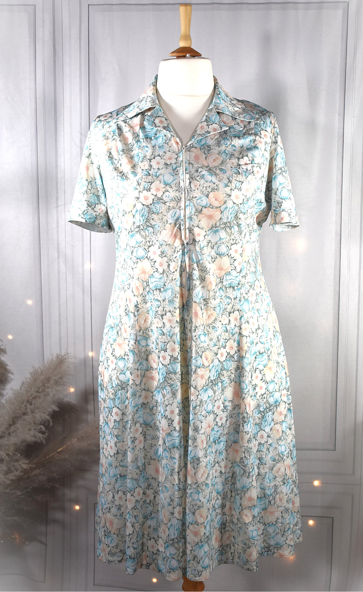 Robe aux fleurs pastels