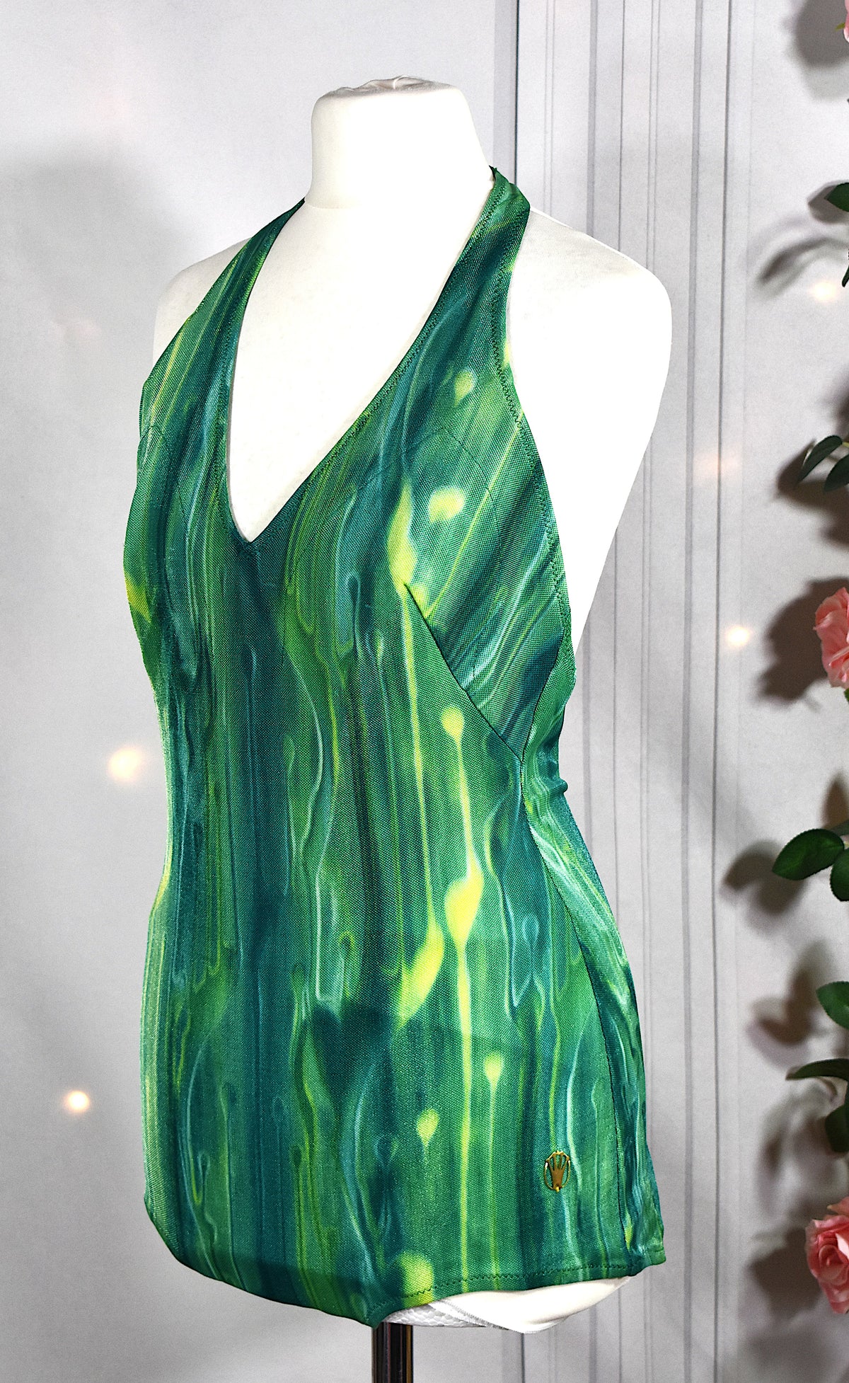 Maillot de bain une-pièce vintage années 70
