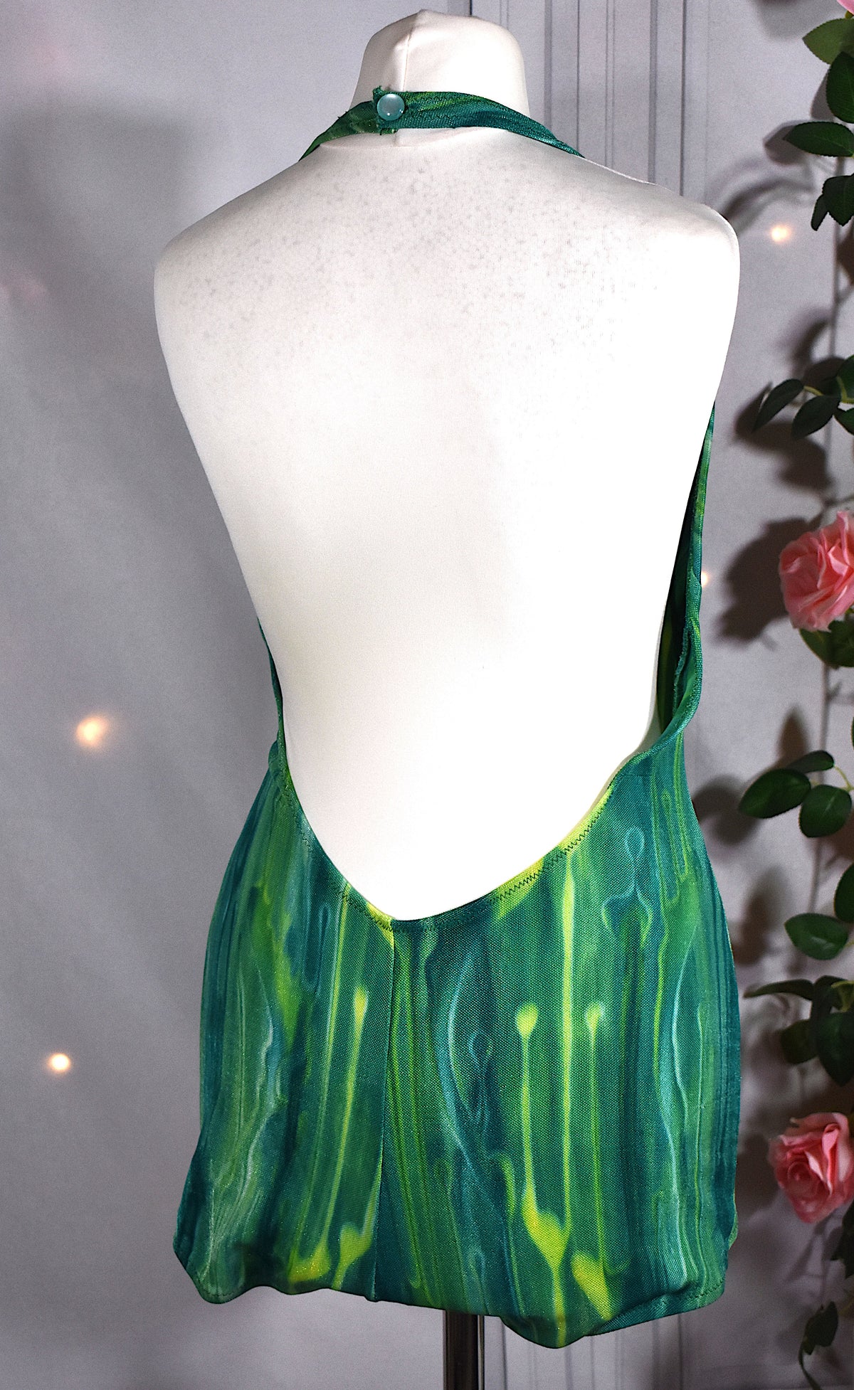 Maillot de bain une-pièce vintage années 70