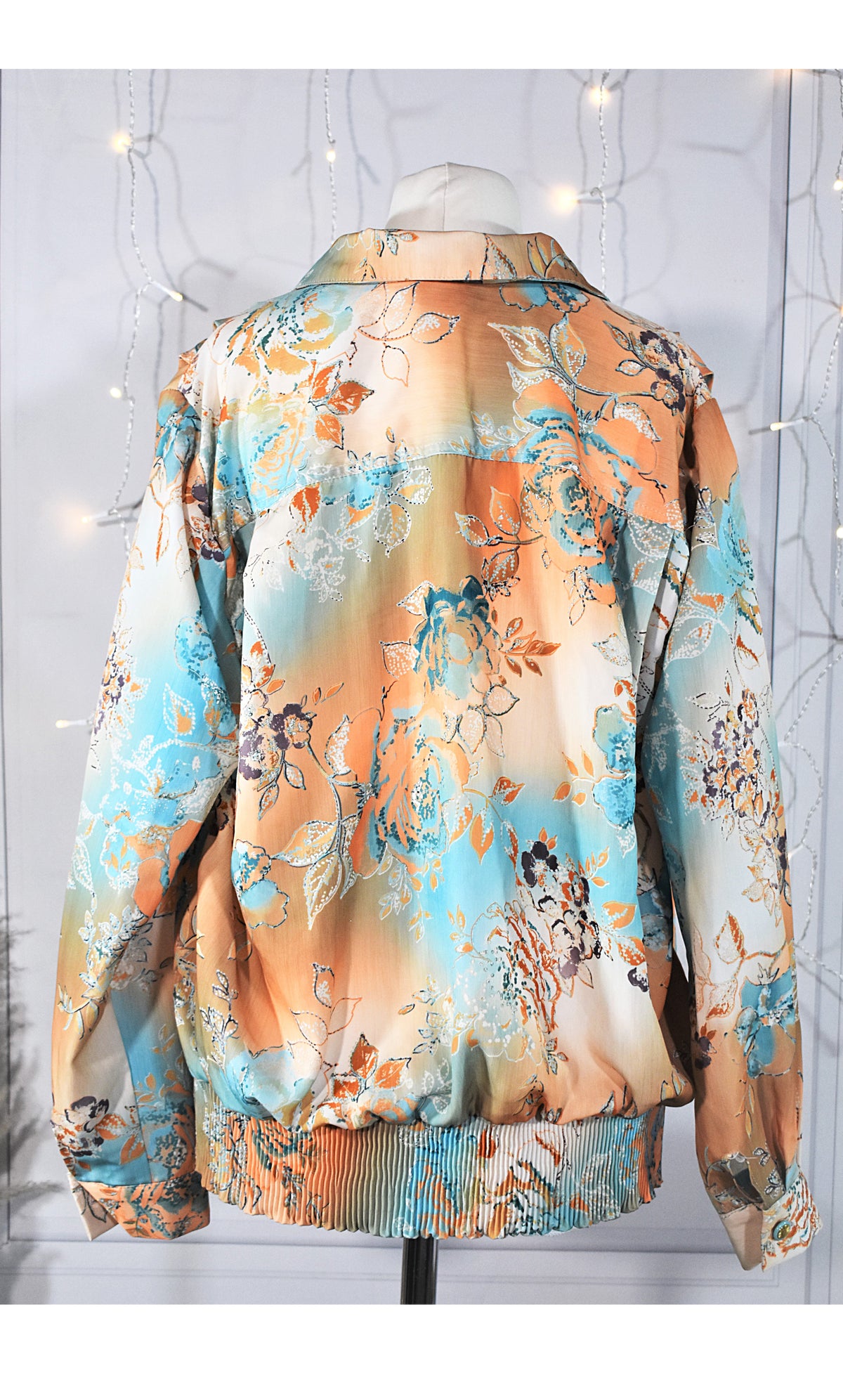 Chemise fluide crépuscule floral